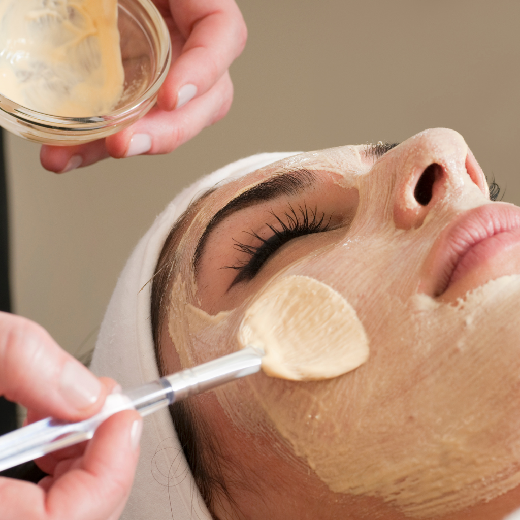 Accent Prime skin tightening facial treatment.