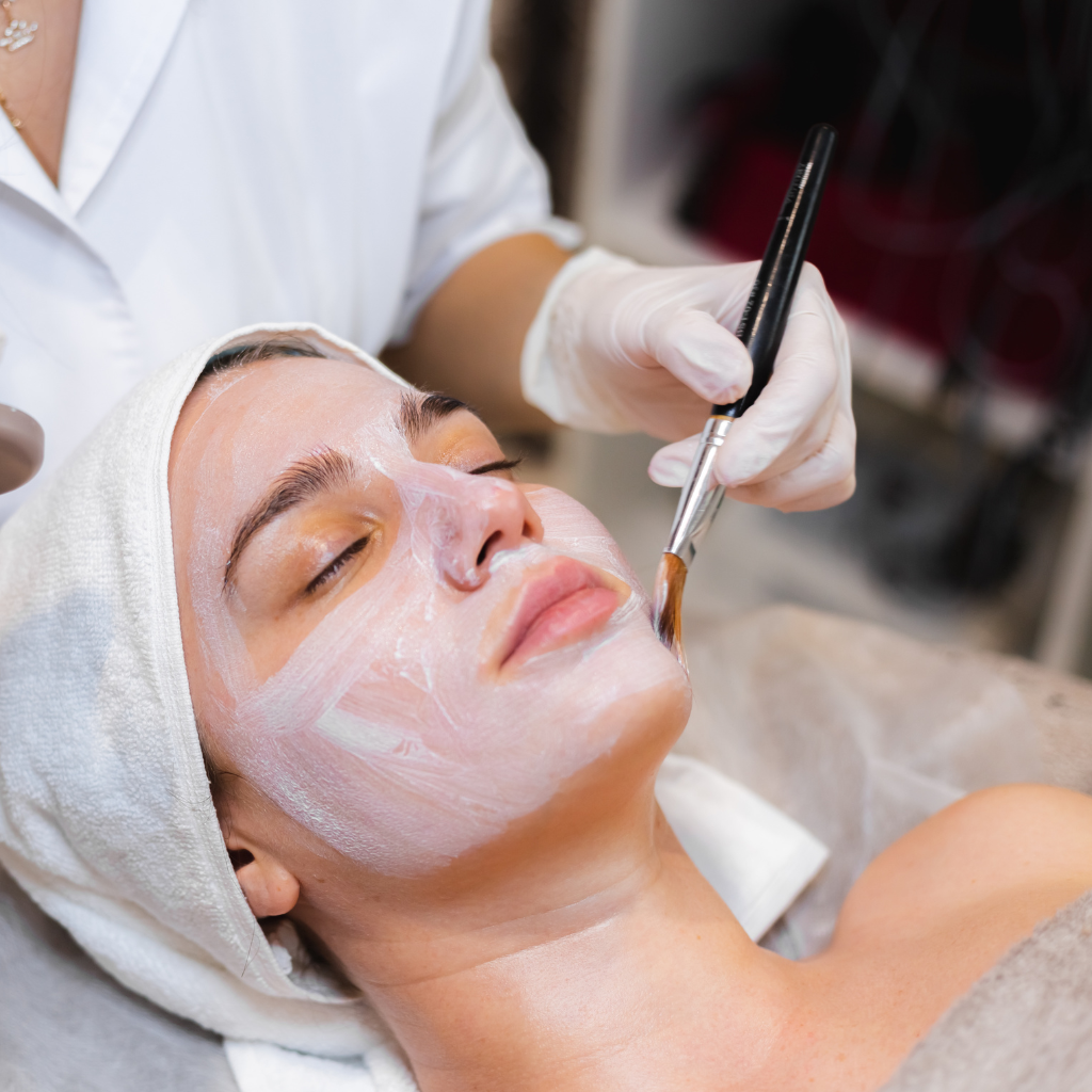 Anti-Aging Collagen Facial to hydrate, firm, and refresh the skin.