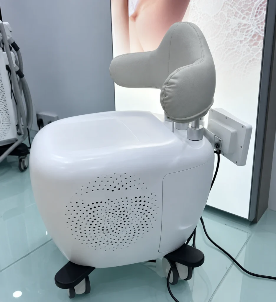 EmsKegel Chair treatment for pelvic floor strengthening and muscle toning.