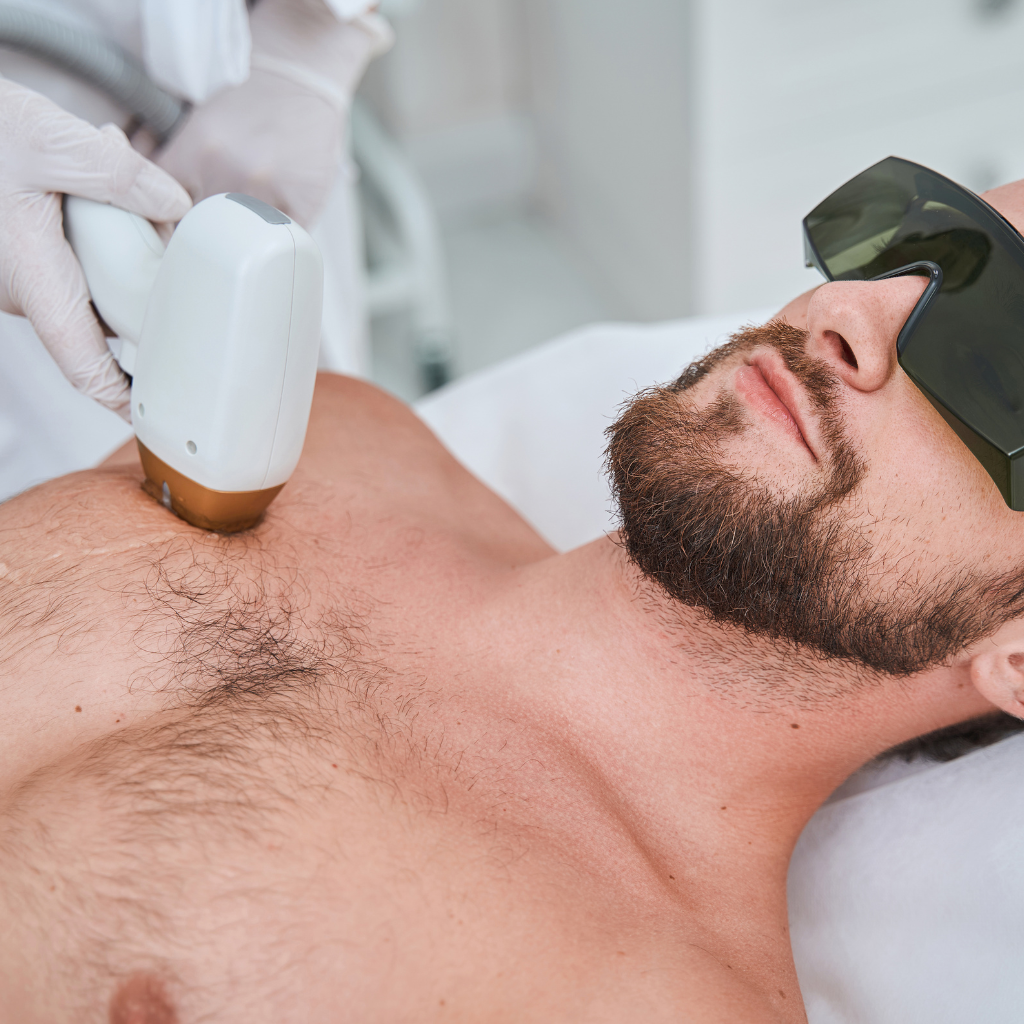 Hair laser removal treatment for smoother, long-lasting hair reduction.