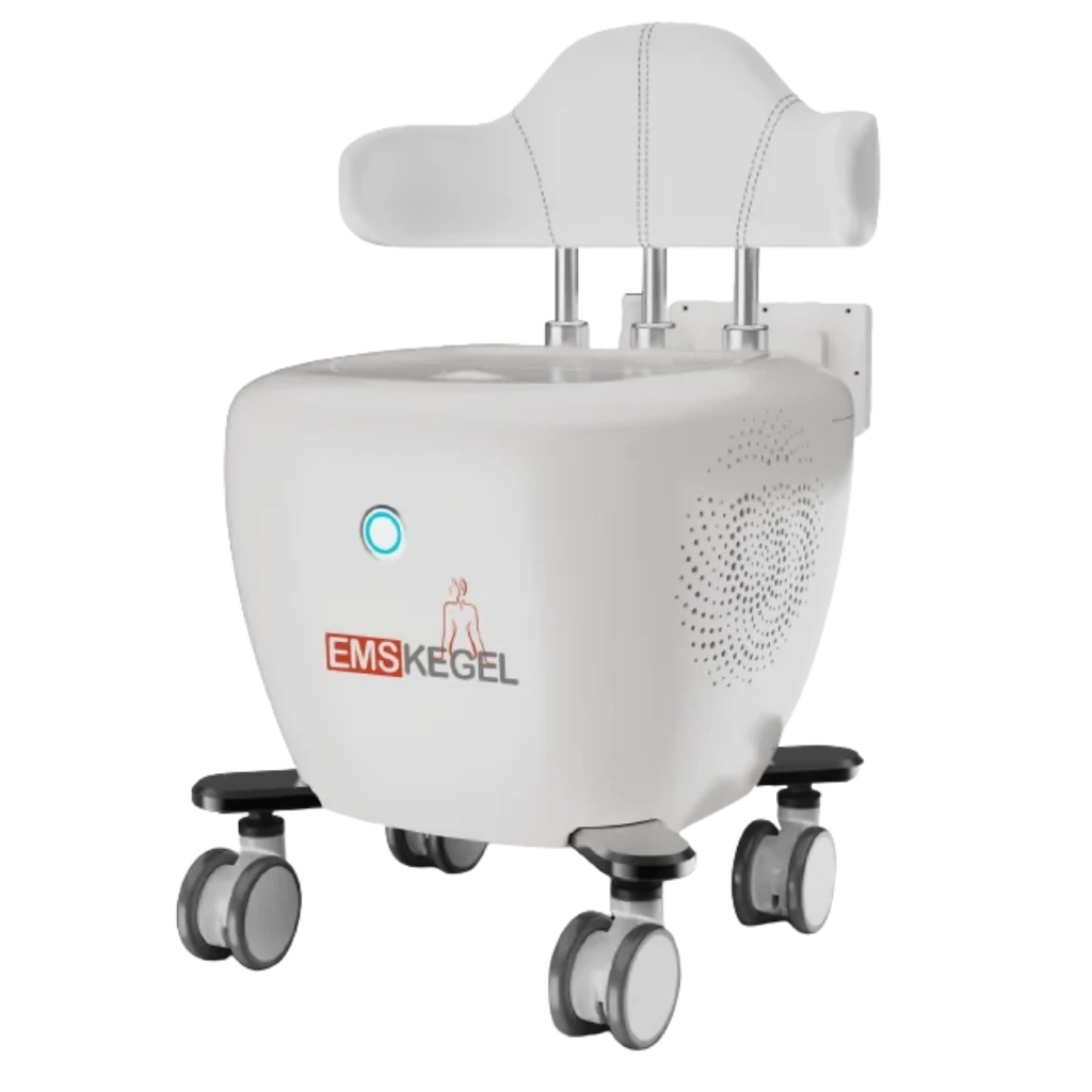 EmsKegel Chair treatment for pelvic floor strengthening and muscle toning.